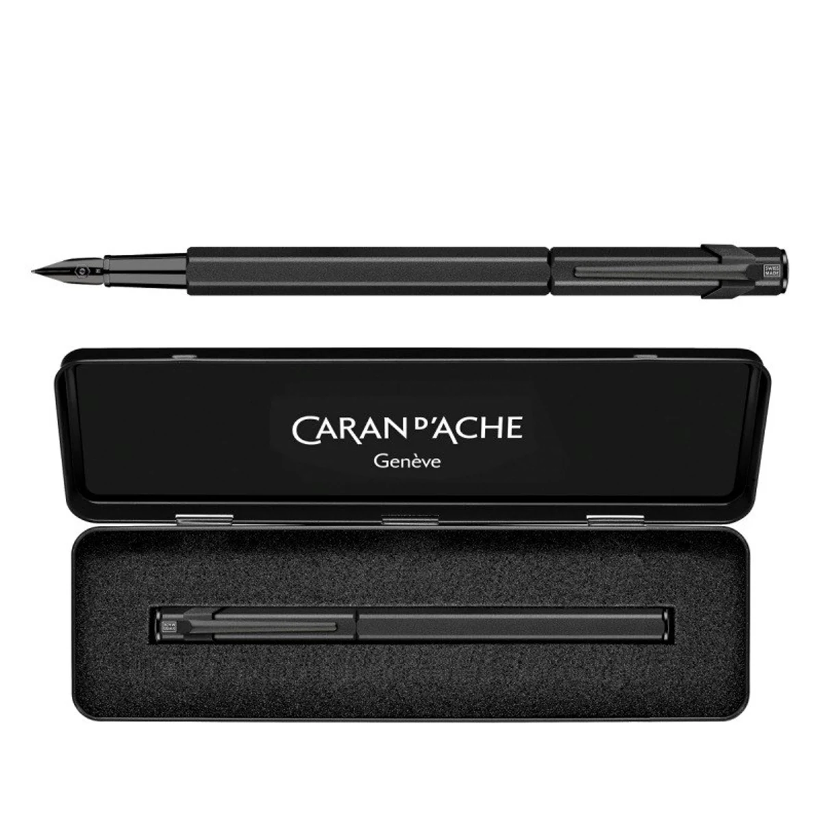 Caran d’Ache Pióro wieczne Black Code, stalówka F