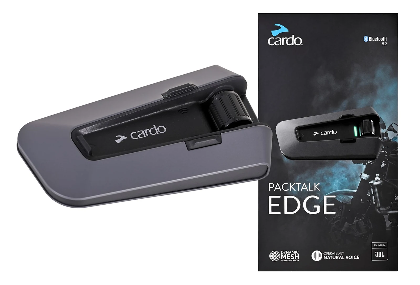 CARDO PACKTALK EDGE SINGLE Interkom motocyklowy — zdjęcie 1 z 8