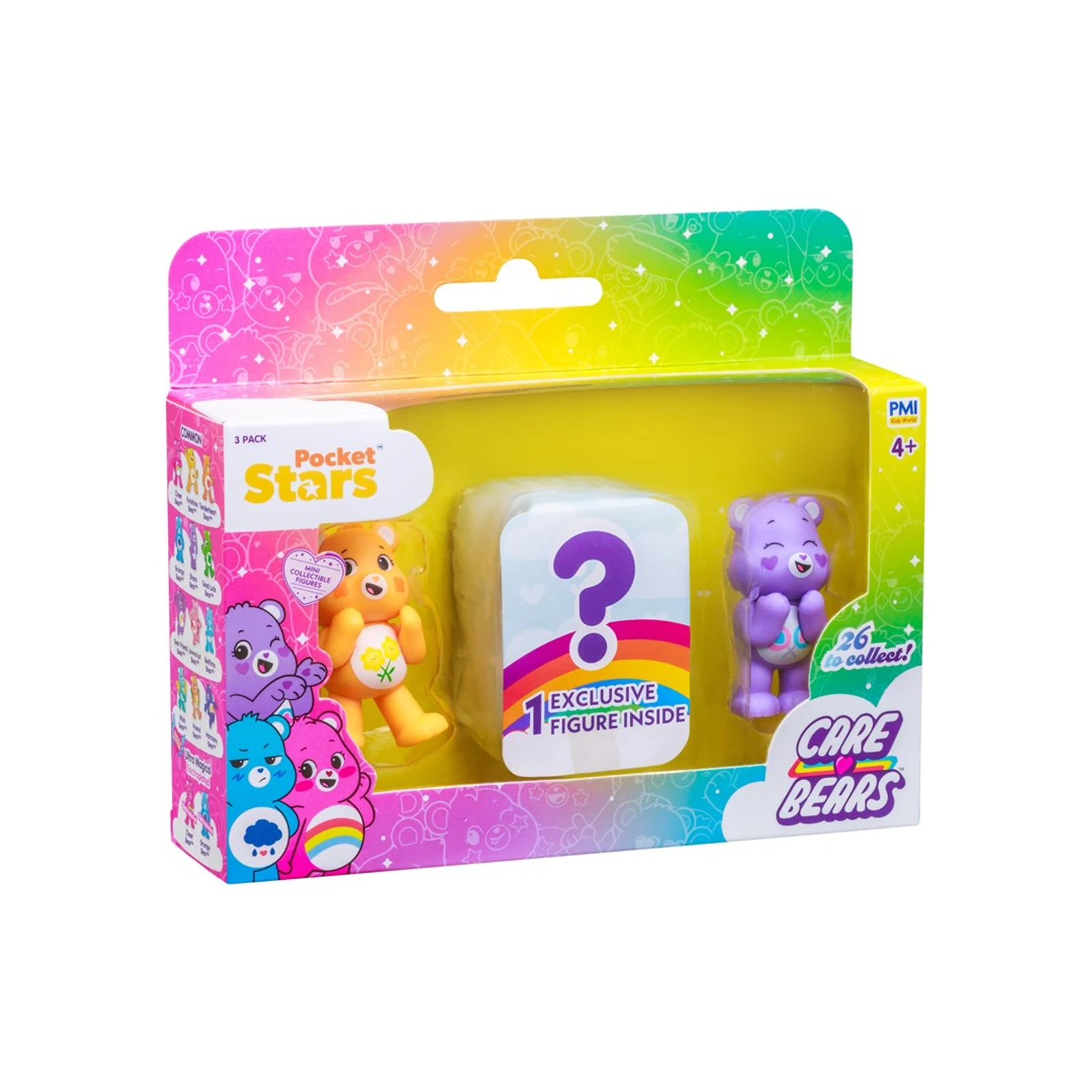 CARE BEARS S1 FIGURES - 3 PACK (ASSORTMENT) — zdjęcie 1 z 7