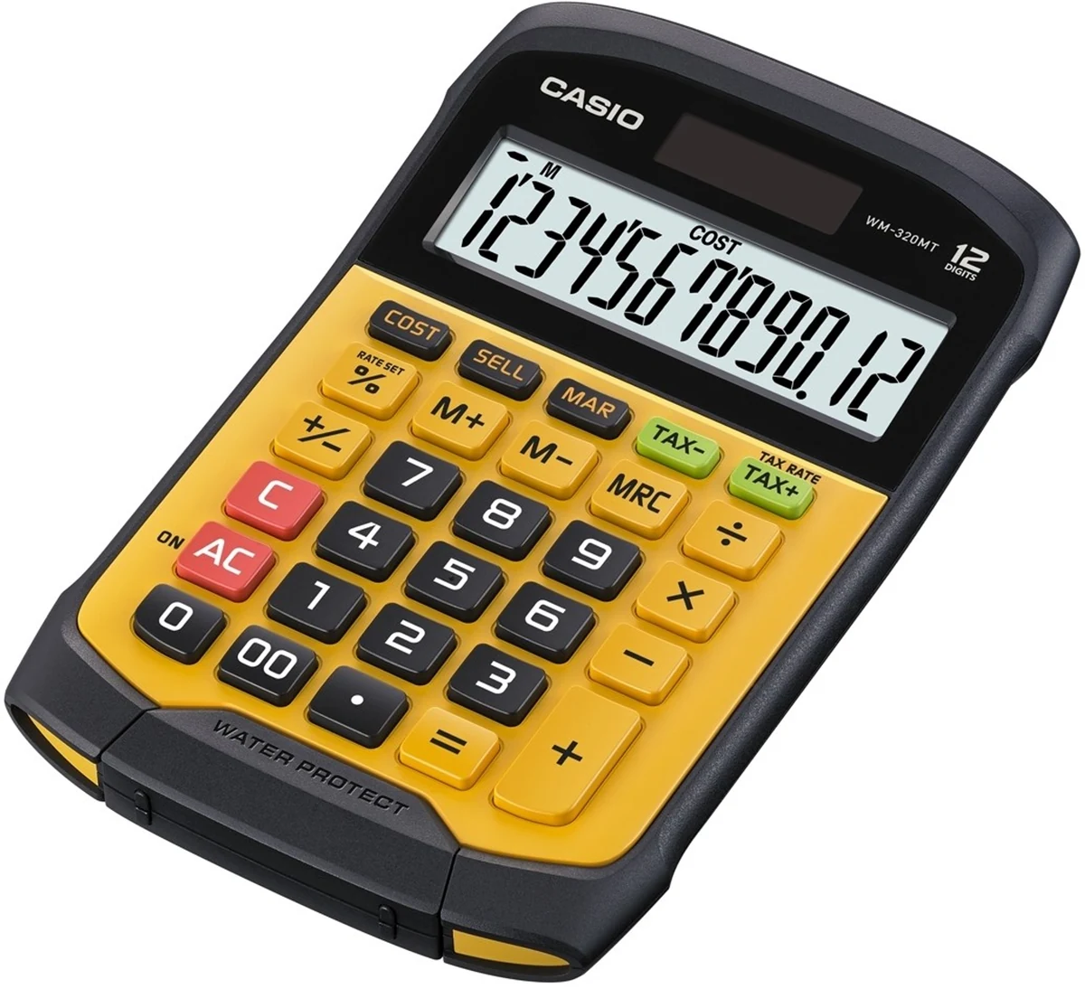 CASIO KALKULATOR BIUROWY WM-320MT-S, 12-cyfrowy