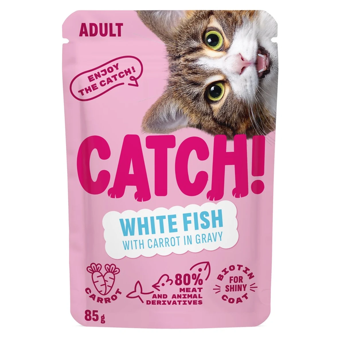 CATCH Biała ryba z marchewką w sosie 85g