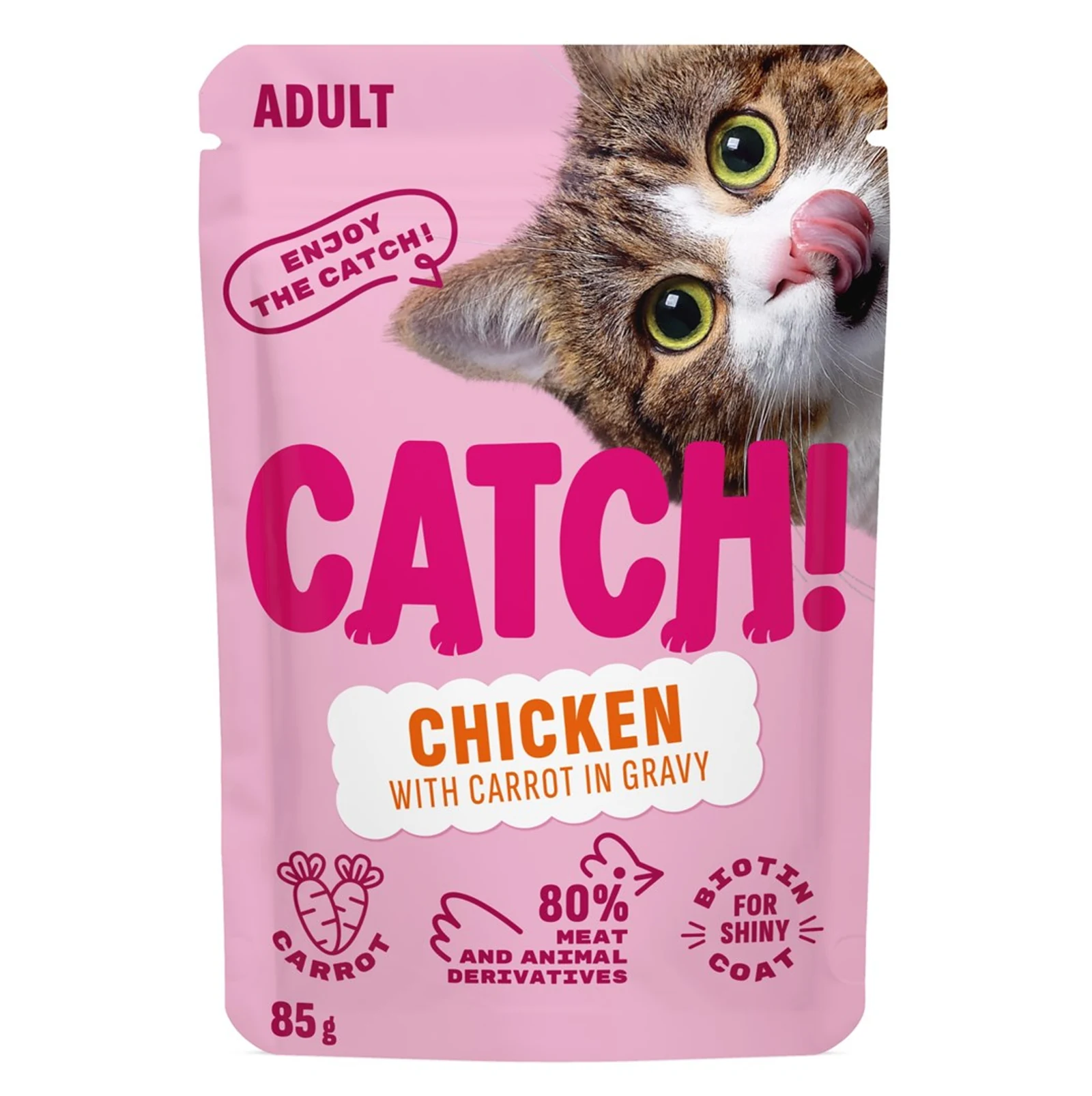 CATCH Kurczak z marchewką w sosie 85g