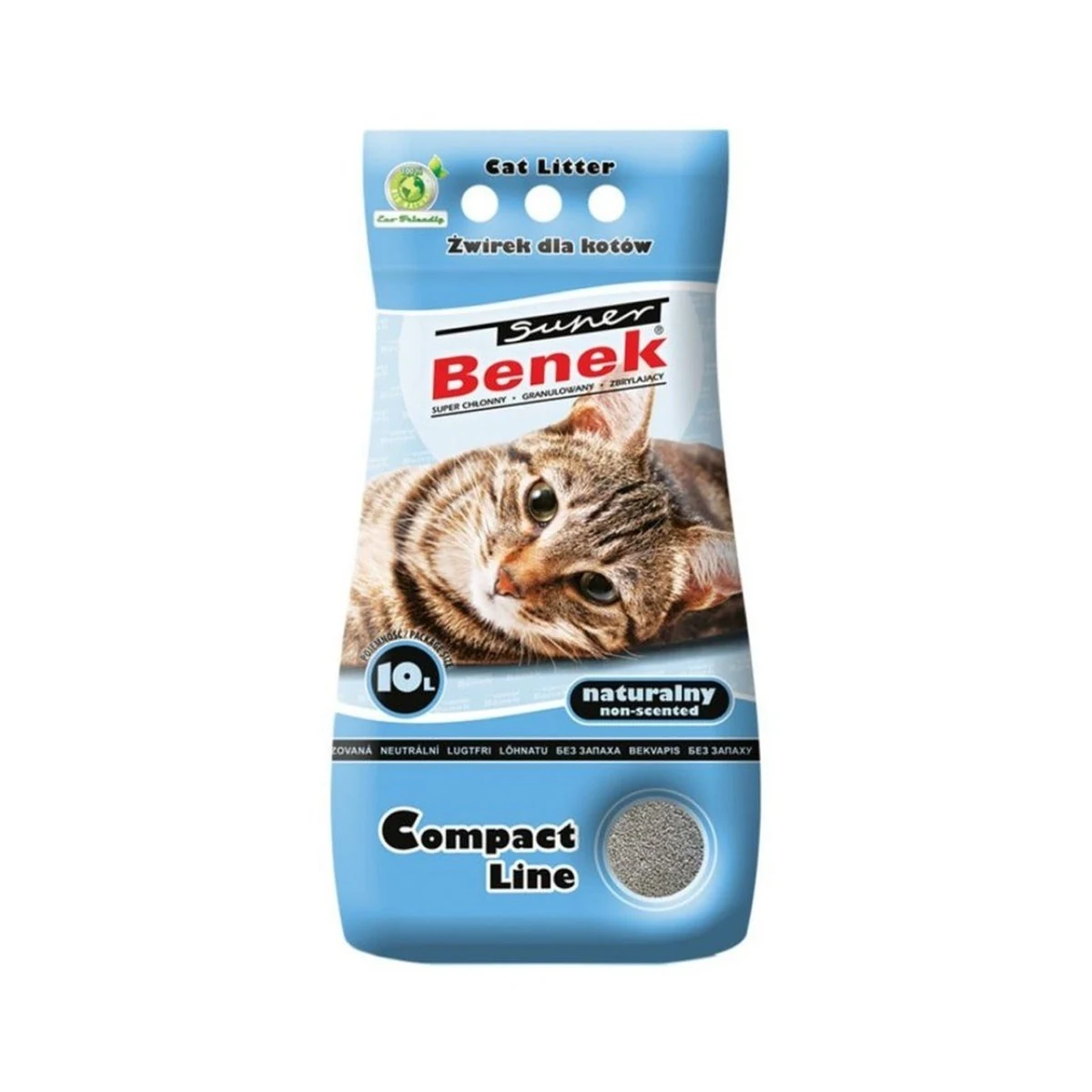 CERTECH Super Benek Compact Naturalny 10 l