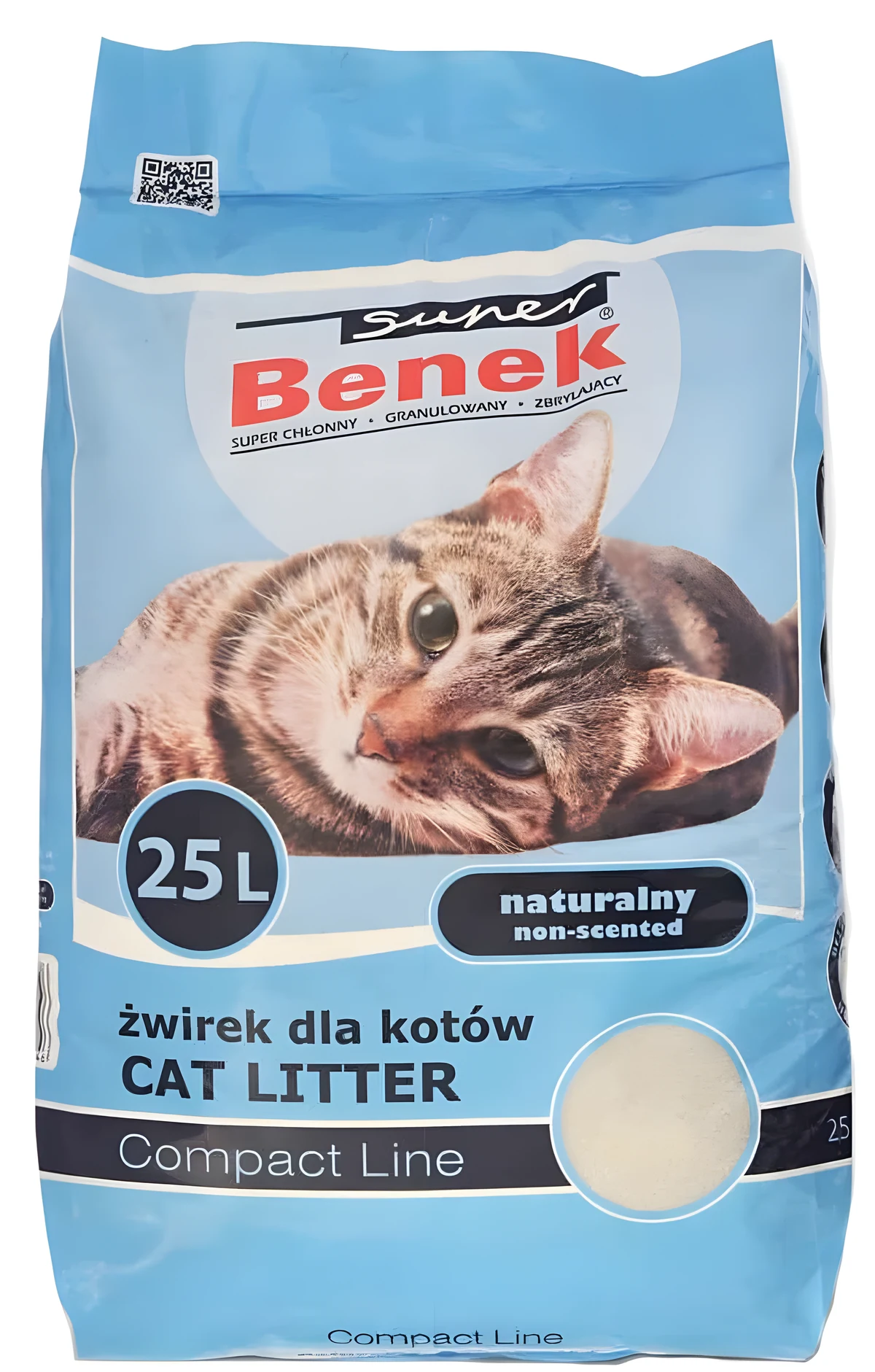 CERTECH Super Benek Compact Naturalny 25 l