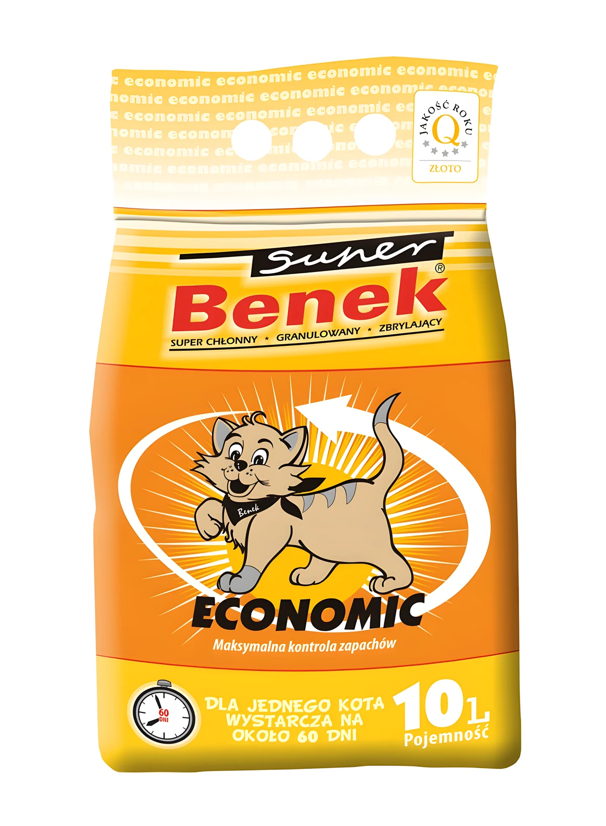 CERTECH Super Benek Economic - Żwirek 10l