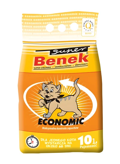 CERTECH Super Benek Economic - Żwirek 10l