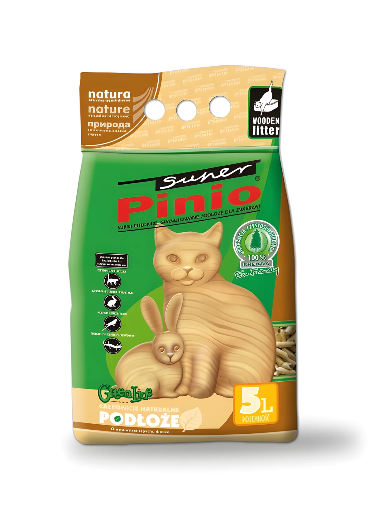 CERTECH Super Żwirek Pinio Naturalny 5L
