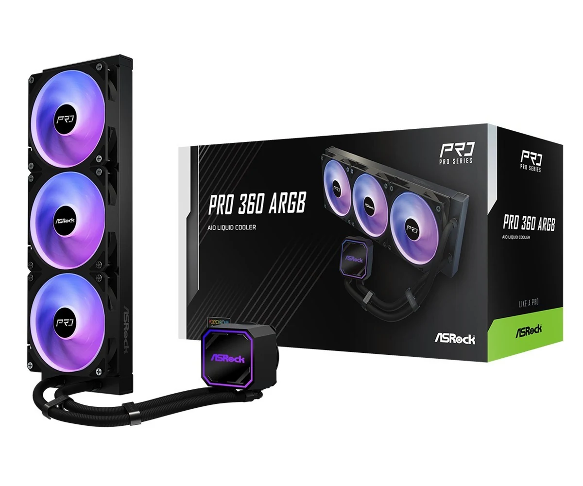 Chłodzenie ASRock Pro 360 ARGB - Zestaw Wodny