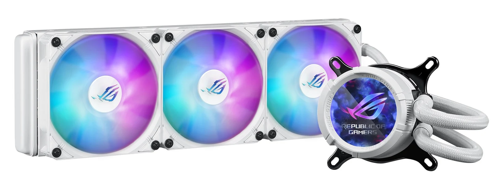 Chłodzenie ASUS ROG STRIX LC III 360 ARGB LCD WHT — zdjęcie 1 z 8