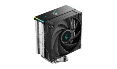 Chłodzenie DeepCool AK400 DIGITAL SE - Czarny, Wielokolorowy Podświetlenie