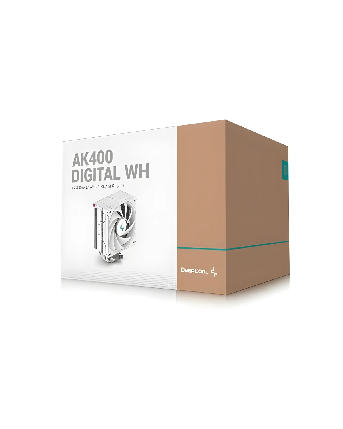 Chłodzenie DeepCool AK400 DIGITAL SE WH - Białe, LED