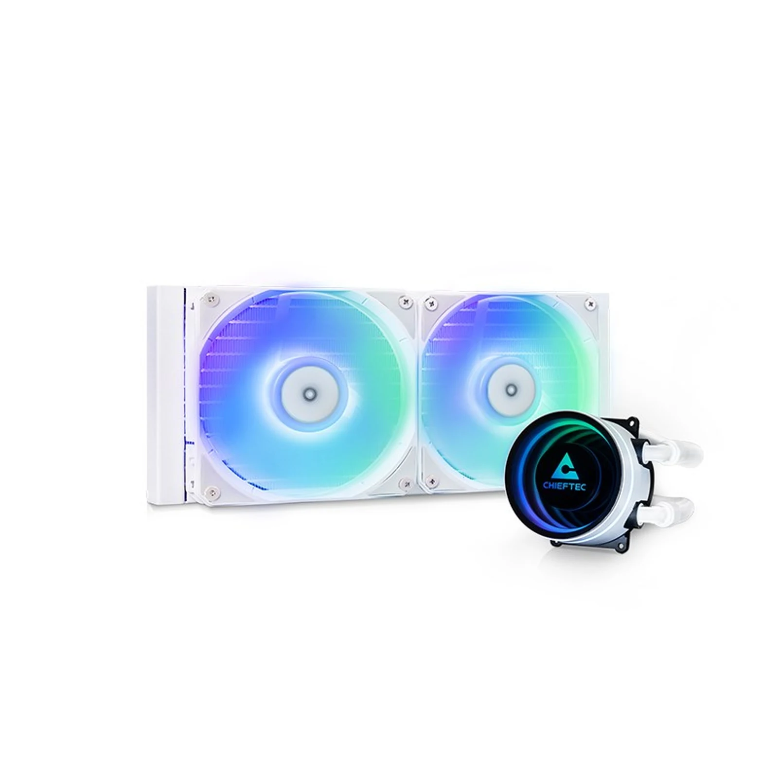 Chłodzenie wodne Chieftec Iceberg 240 RGB white — zdjęcie 1 z 8