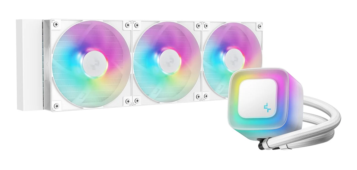 Chłodzenie wodne DeepCool LE360 WH V2