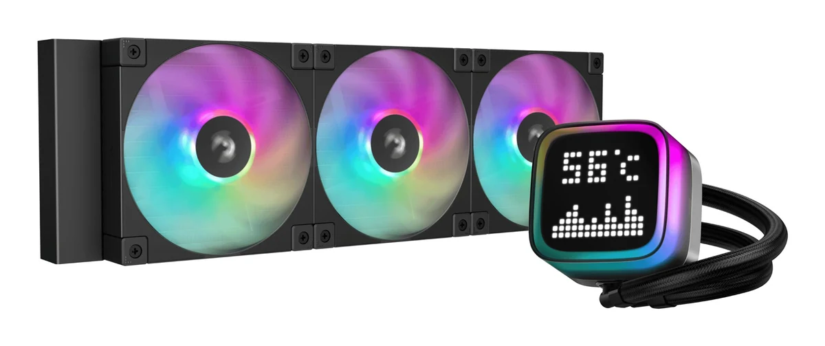 Chłodzenie wodne DeepCool LP360 - LED, 5 lat gwarancji
