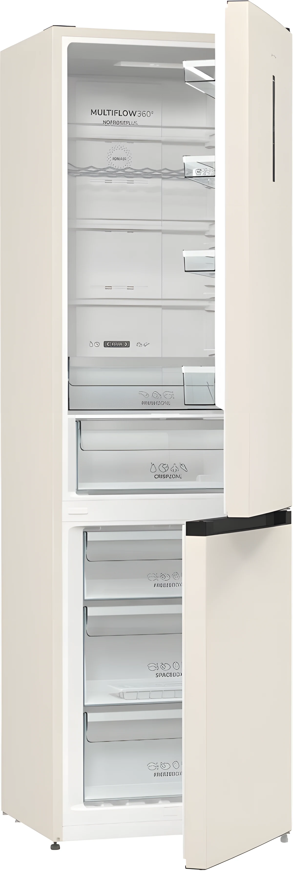 Chłodziarko-zamrażarka GORENJE NRK6202AC4 Kości słoniowej