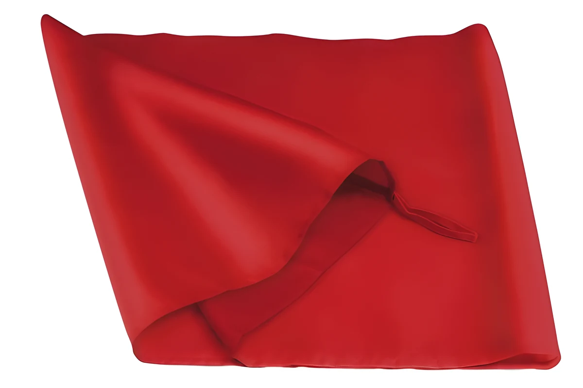 Chusta ślizgowa 122x71cm, czerwona, 150kg