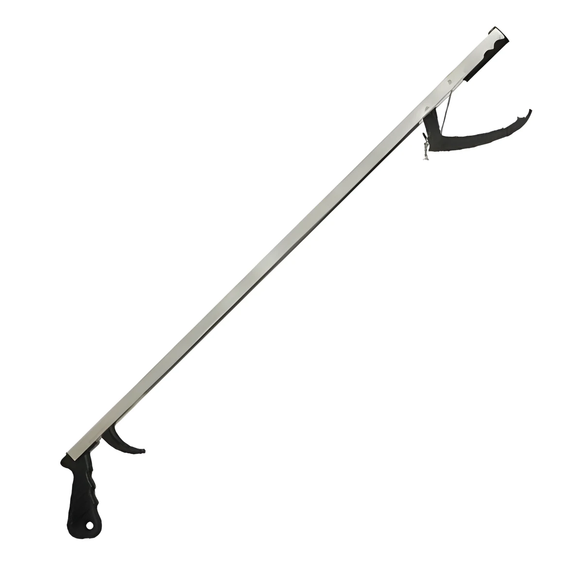 Chwytak magnetyczny z hakiem 78 cm, szary/czarny