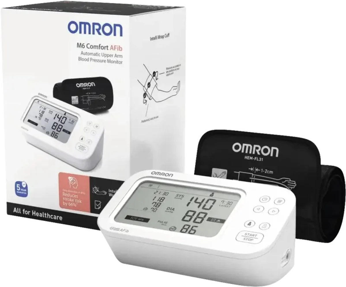 Ciśnieniomierz naramienny Omron M6 COMFORT AFIB