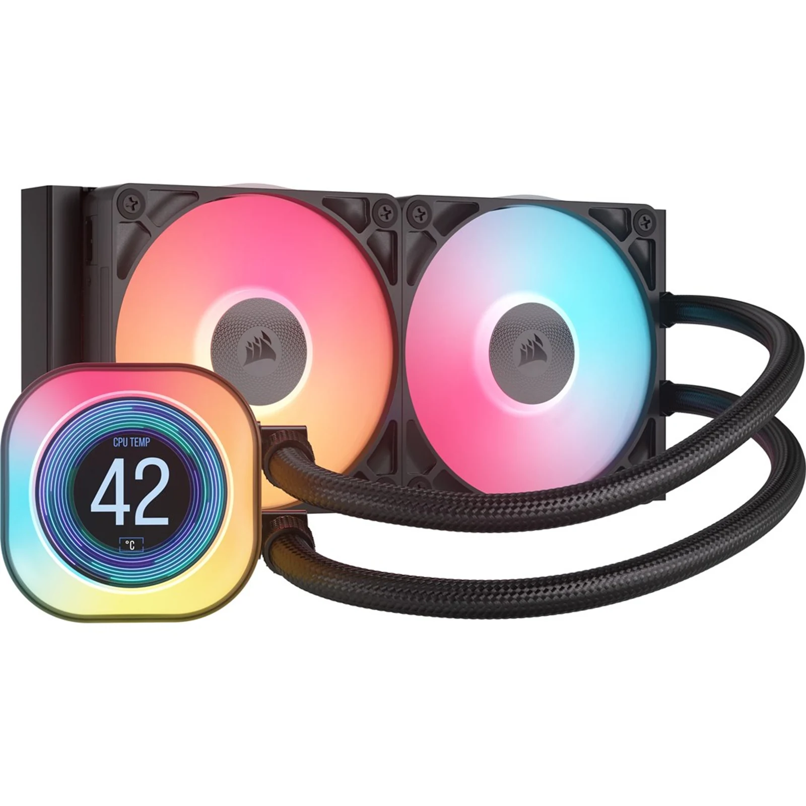 CORSAIR iCUE LINK TITAN 240 RX LCD — zdjęcie 1 z 6