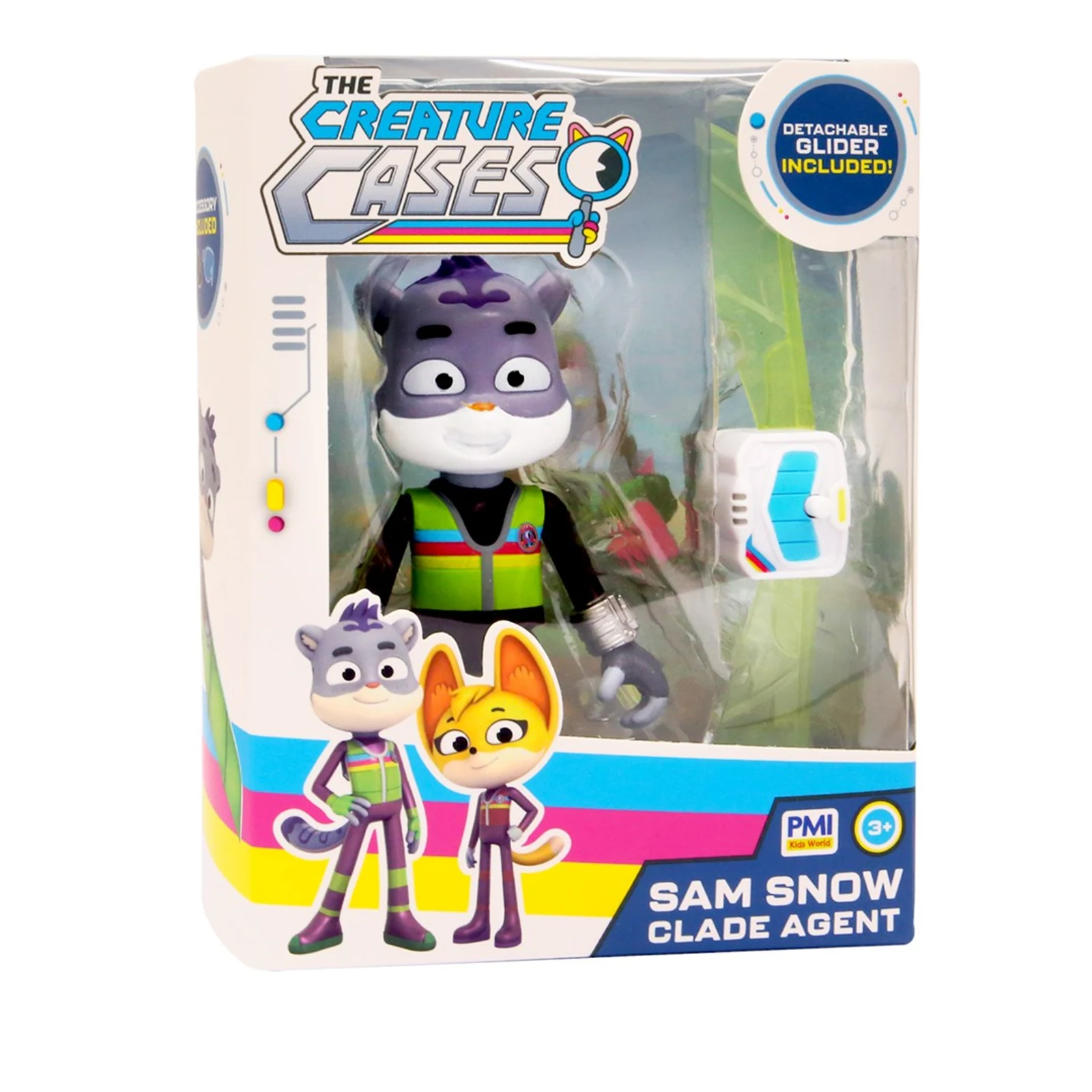 CREATURE CASES S1 CLADE AGENT ACTION FIGURE - SAM SNOW — zdjęcie 1 z 4