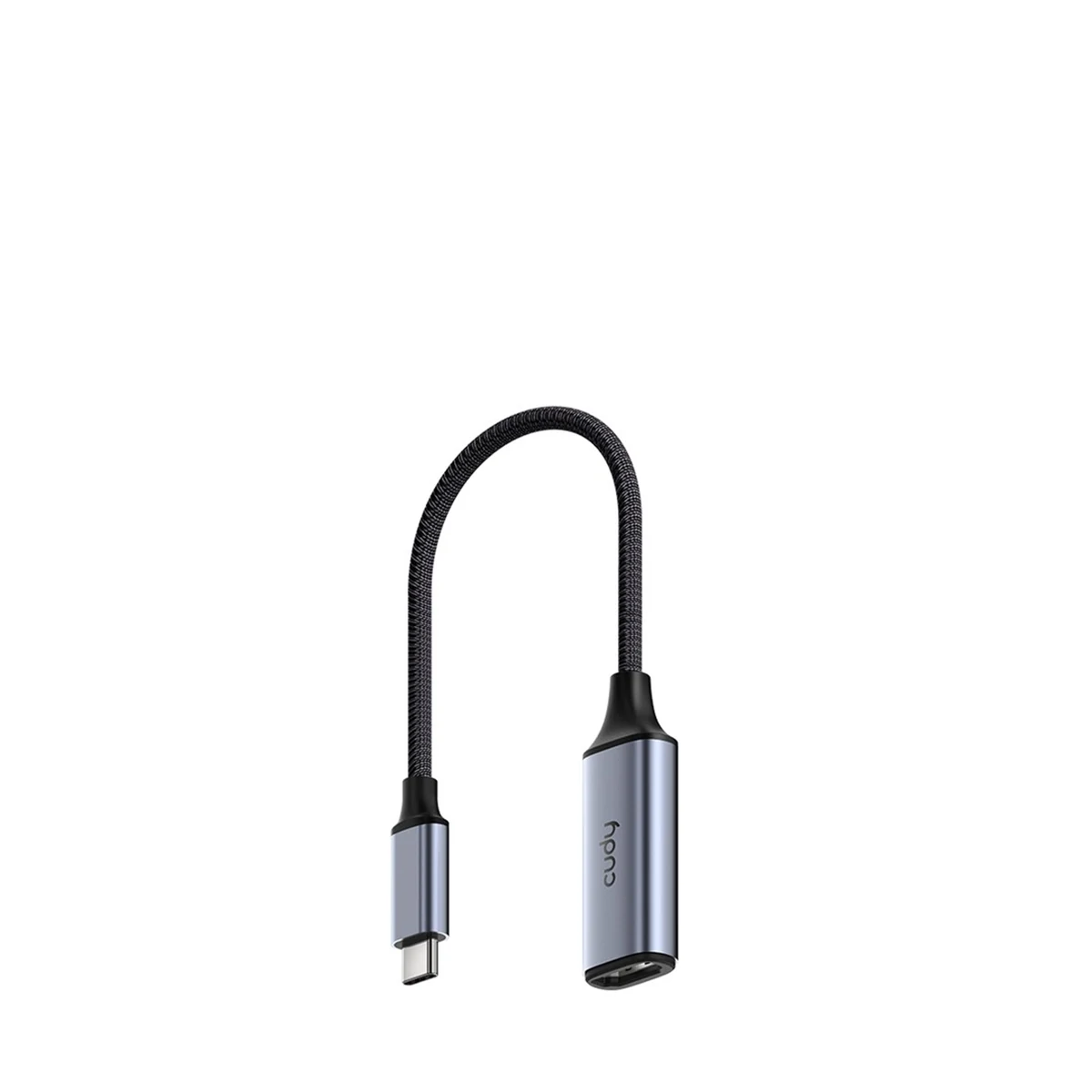 CUDY UH401 Stacja dokująca HUB HDMI - Szary, Srebrny