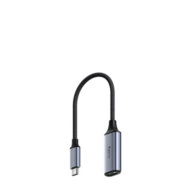 Stacja dokująca USB-C CUDY UH401 z portem HDMI - szara/srebrna