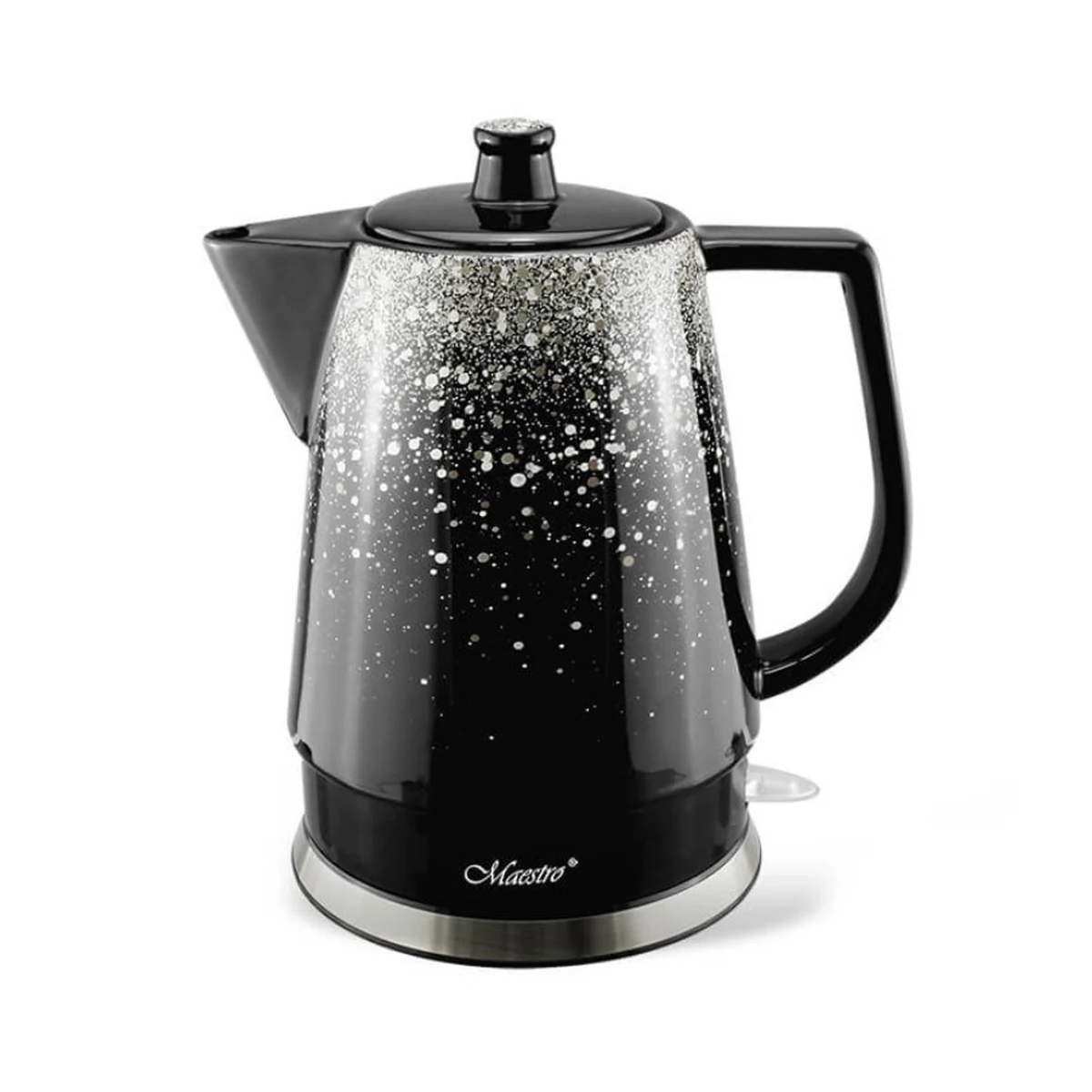Czajnik elektryczny ceramiczny MAESTRO MR-074-SILV, 1,5 l, srebrny