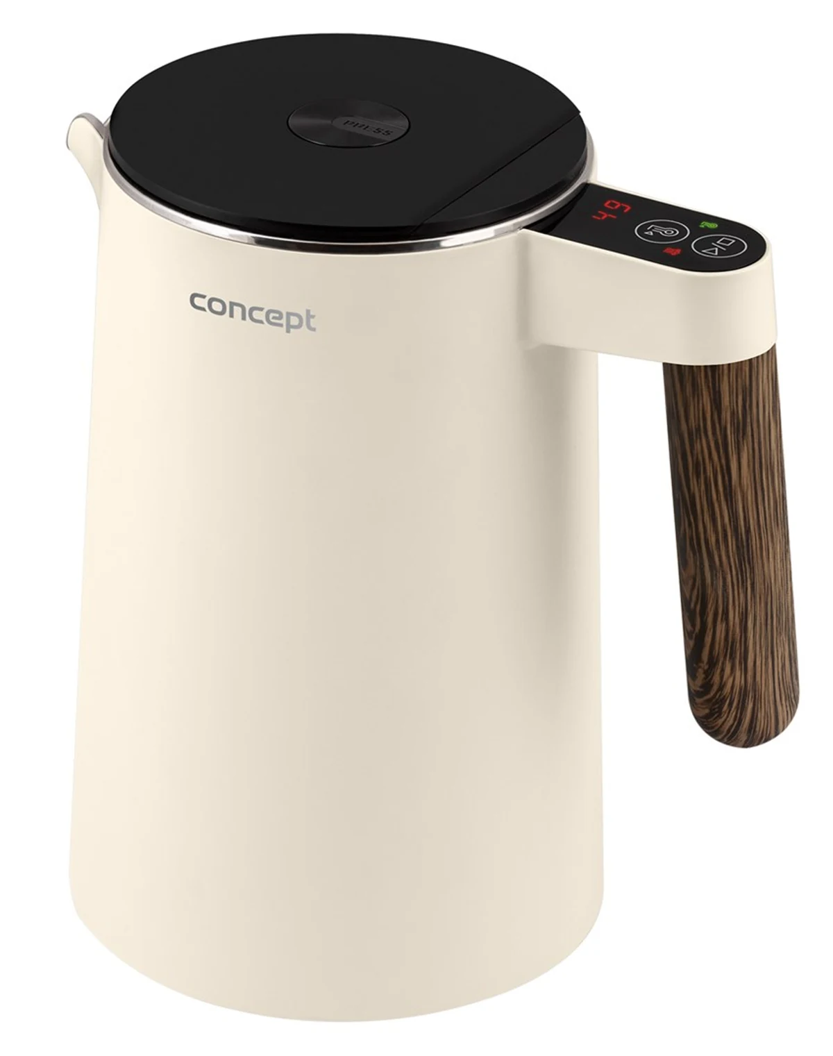 Czajnik elektryczny CONCEPT RK3304 - 1,5 l, waniliowy, szybkie nagrzewanie