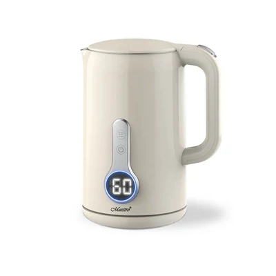 Czajnik elektryczny Maestro MR-025-IVORY, 1,7 l, stal nierdzewna, kontrola temperatury