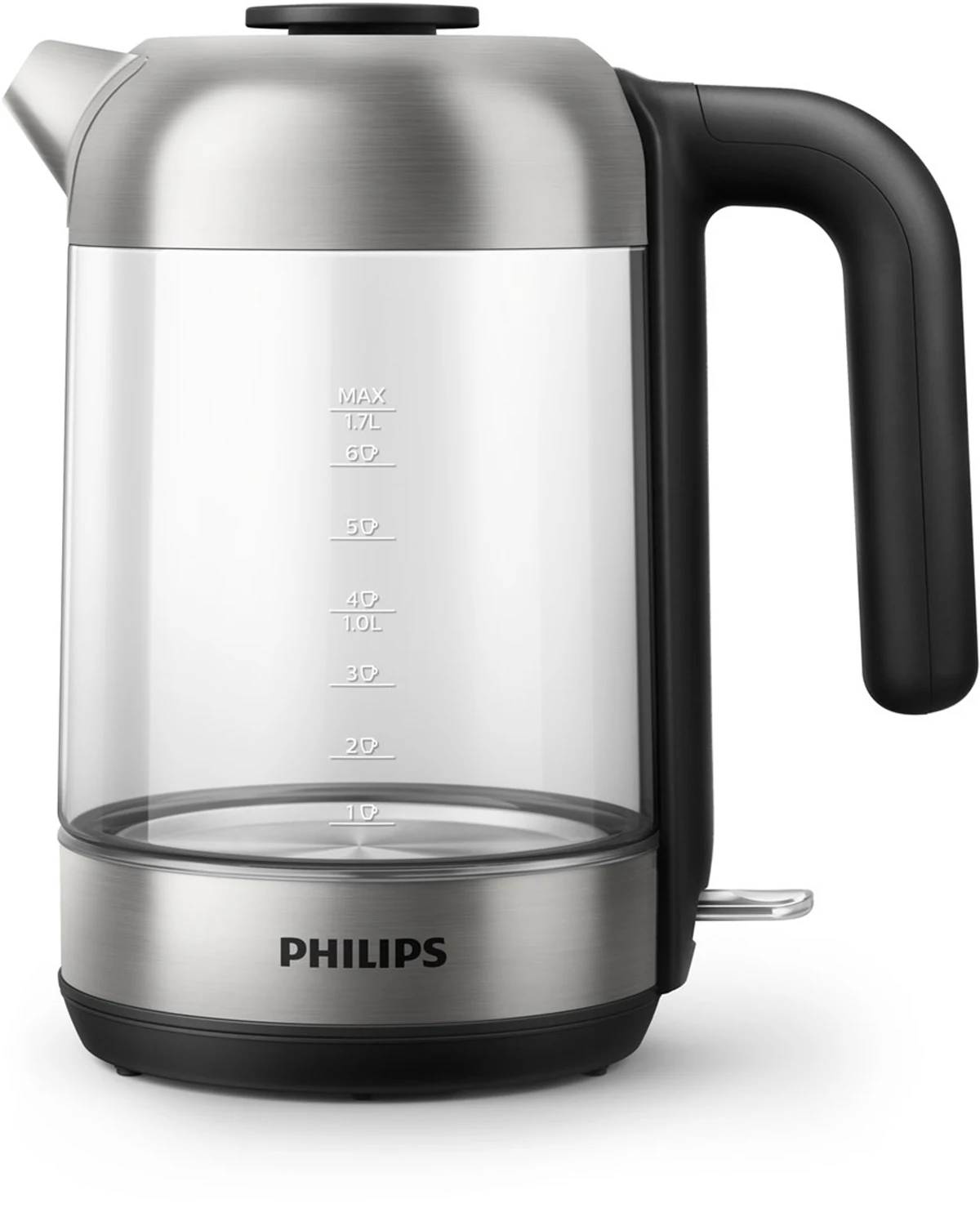 Czajnik elektryczny PHILIPS HD 9339/80, 1,7 l, czarny, stal nierdzewna, 2200 W