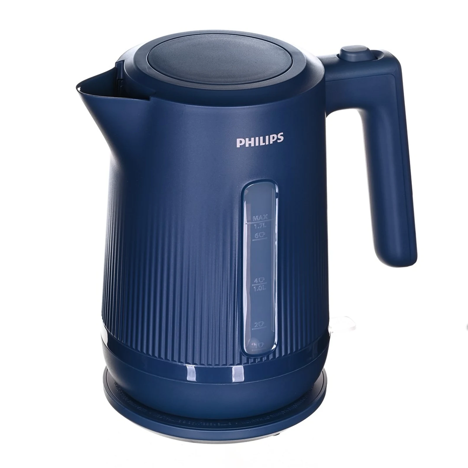 Czajnik elektryczny PHILIPS HD 9411/70, 1,7 l, niebieski, bezprzewodowy — zdjęcie 1 z 6