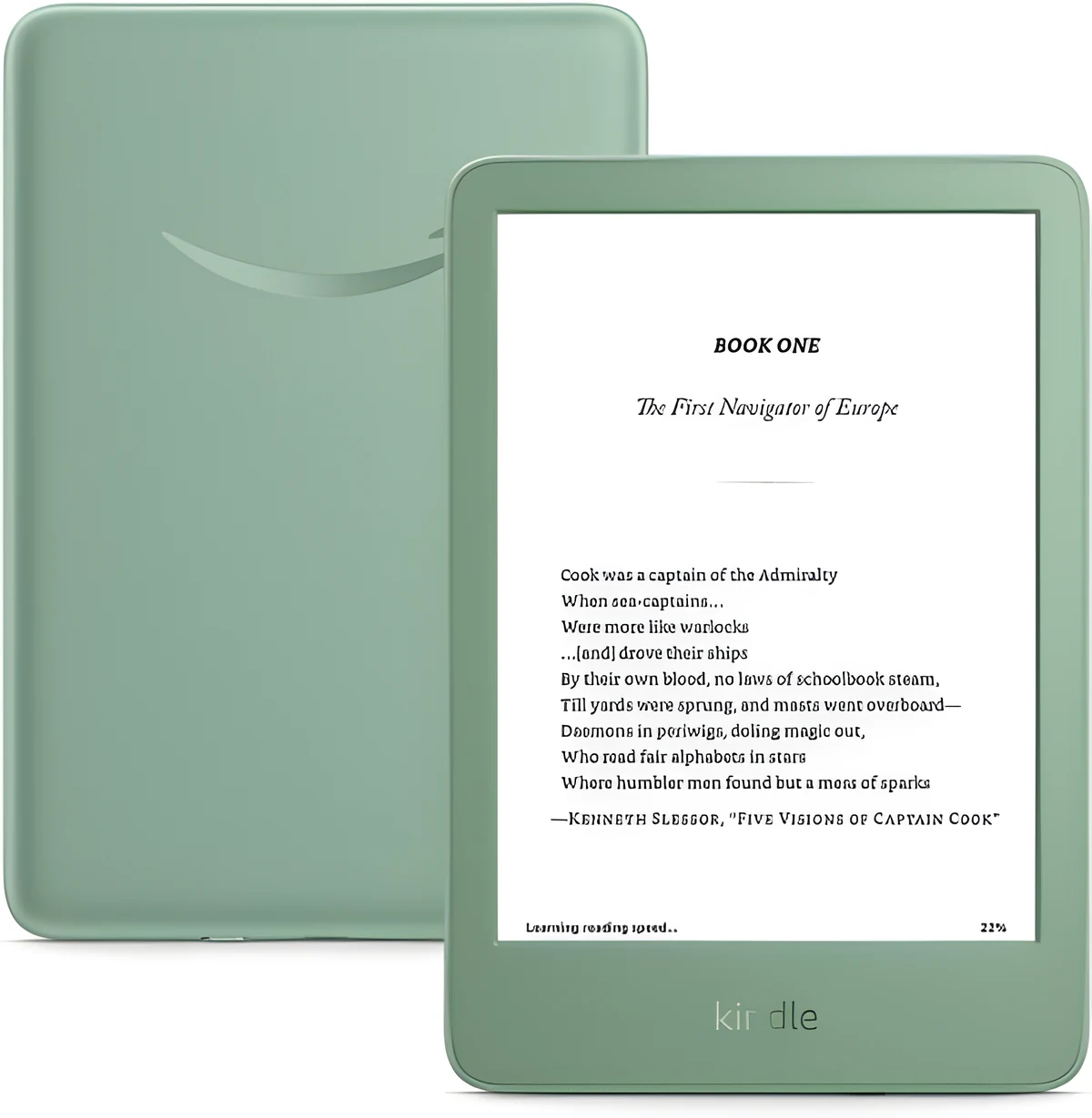Czytnik E-booków New Kindle 11 6" 16GB Wi-Fi Matcha bez reklam