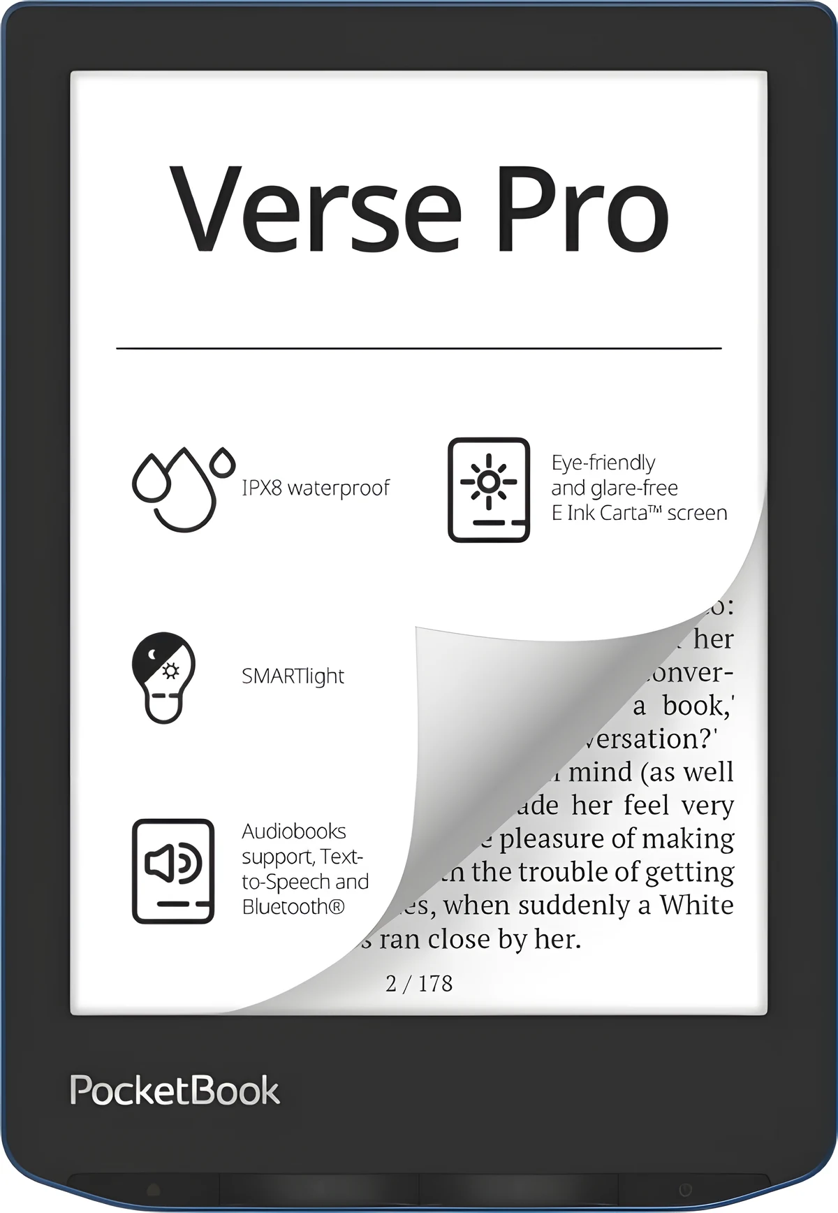 Czytnik Ebook PocketBook Verse Pro 634 6" 16GB Wi-Fi