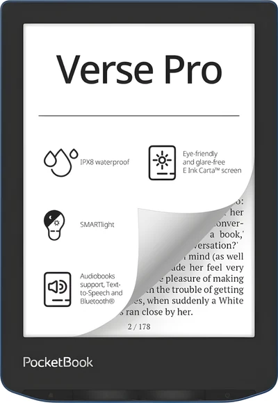 Czytnik e-book PocketBook Verse Pro 6" 16GB Wi-Fi