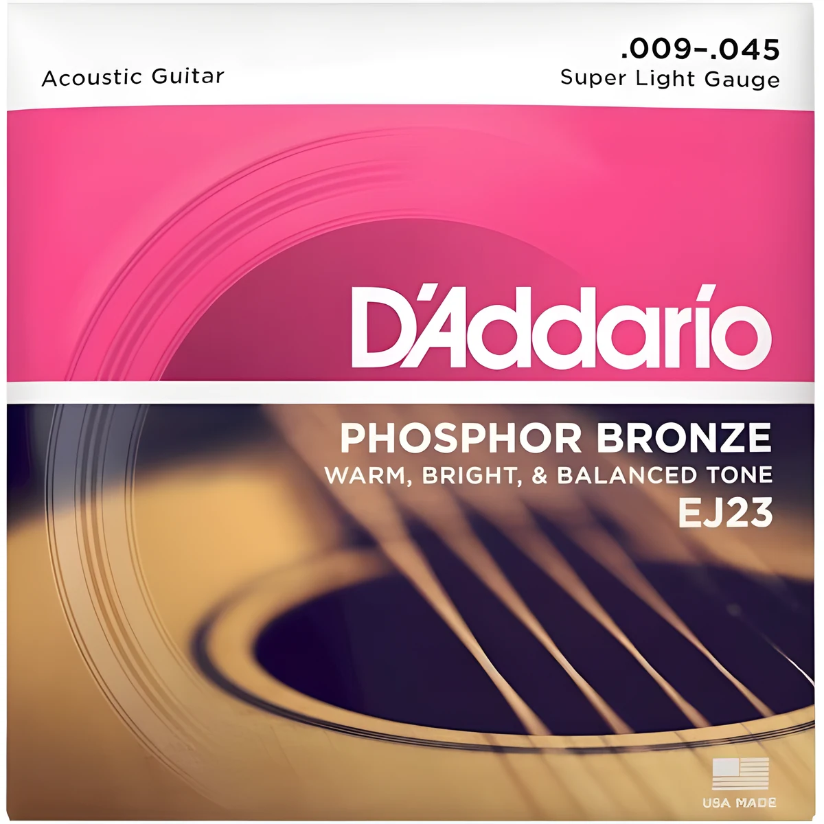 Struny do gitary akustycznej D'Addario EJ23