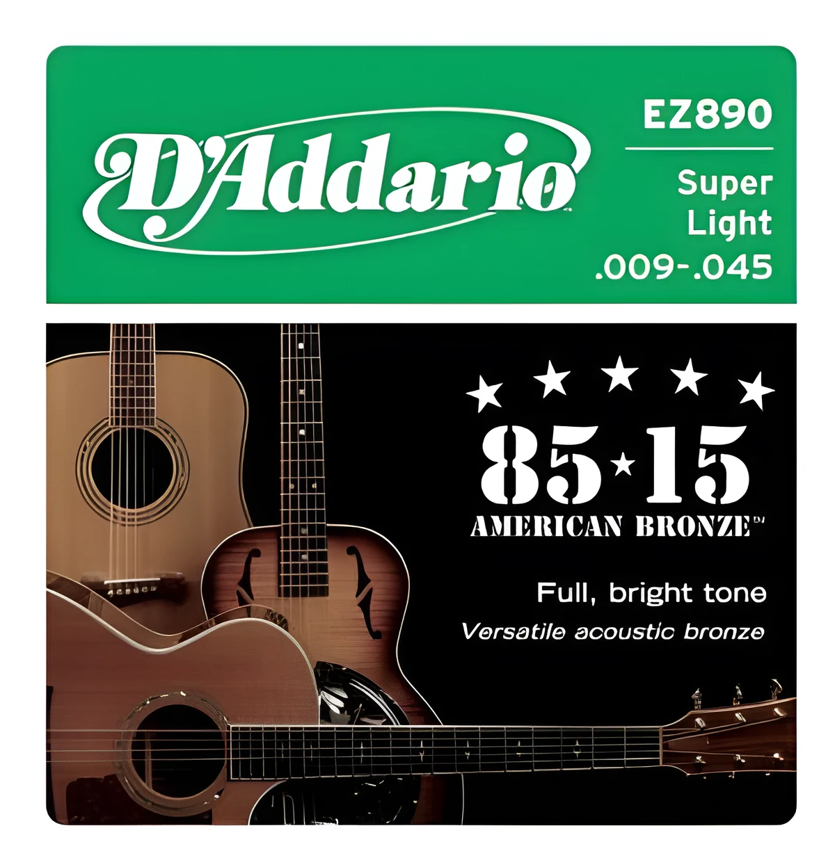 Daddario EZ890 - Struny do gitary akustycznej