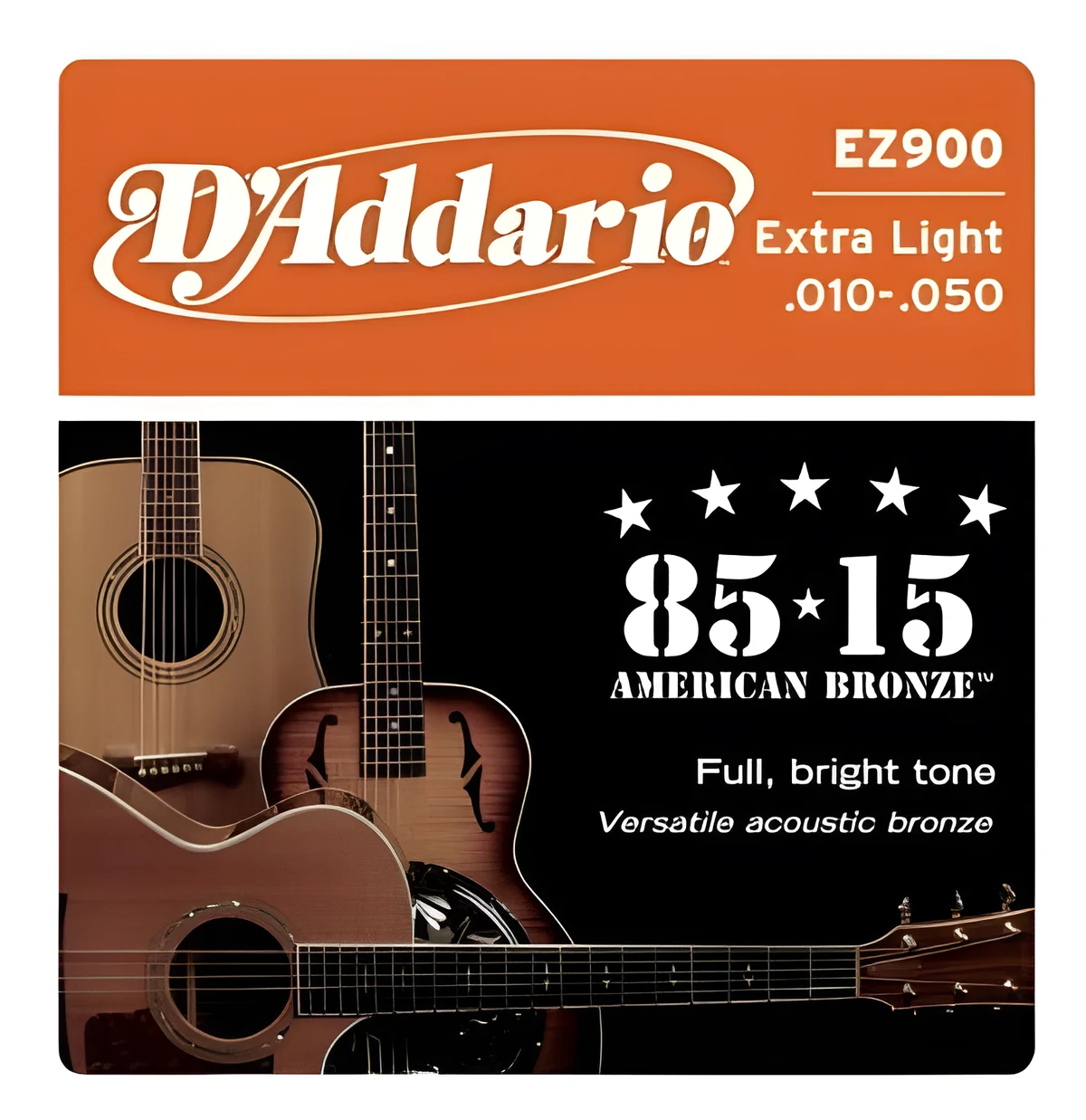 Struny do gitary akustycznej Daddario EZ900
