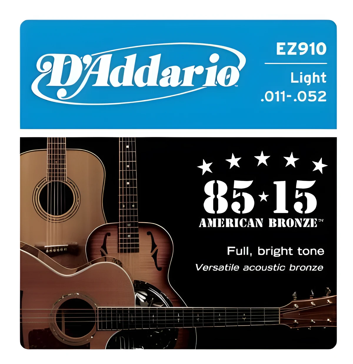Struny do gitary akustycznej Daddario EZ910