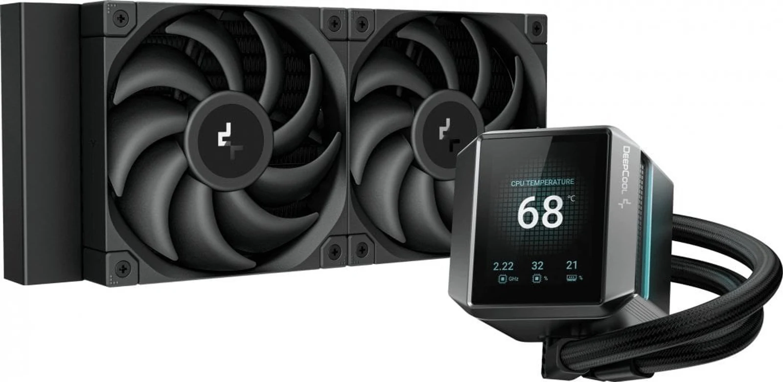 Deepcool Mystique LCD 240mm - Chłodzenie Wodne — zdjęcie 1 z 4