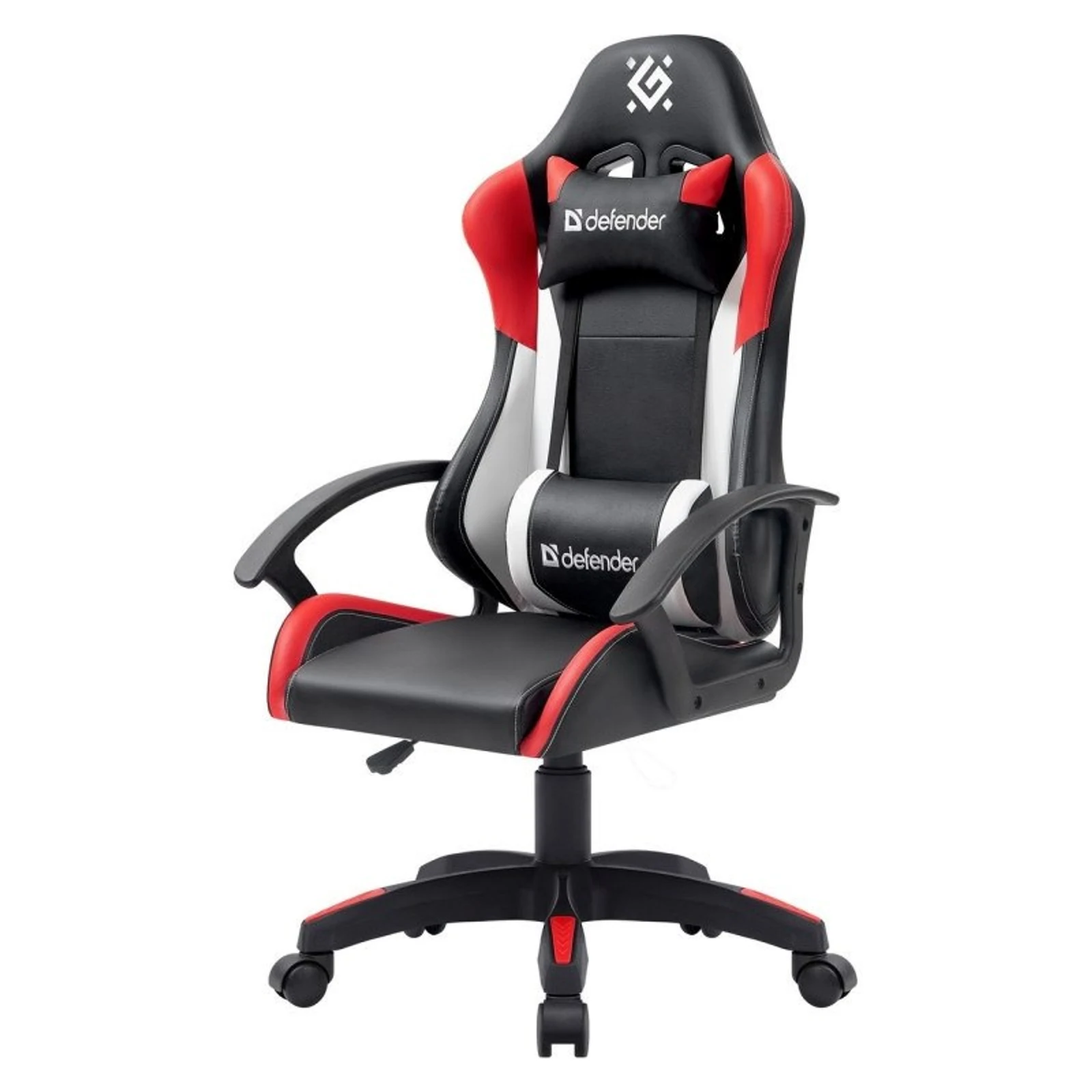 DEFENDER FOTEL CRATER CZERWONO-CZARNY GAMING — zdjęcie 1 z 7