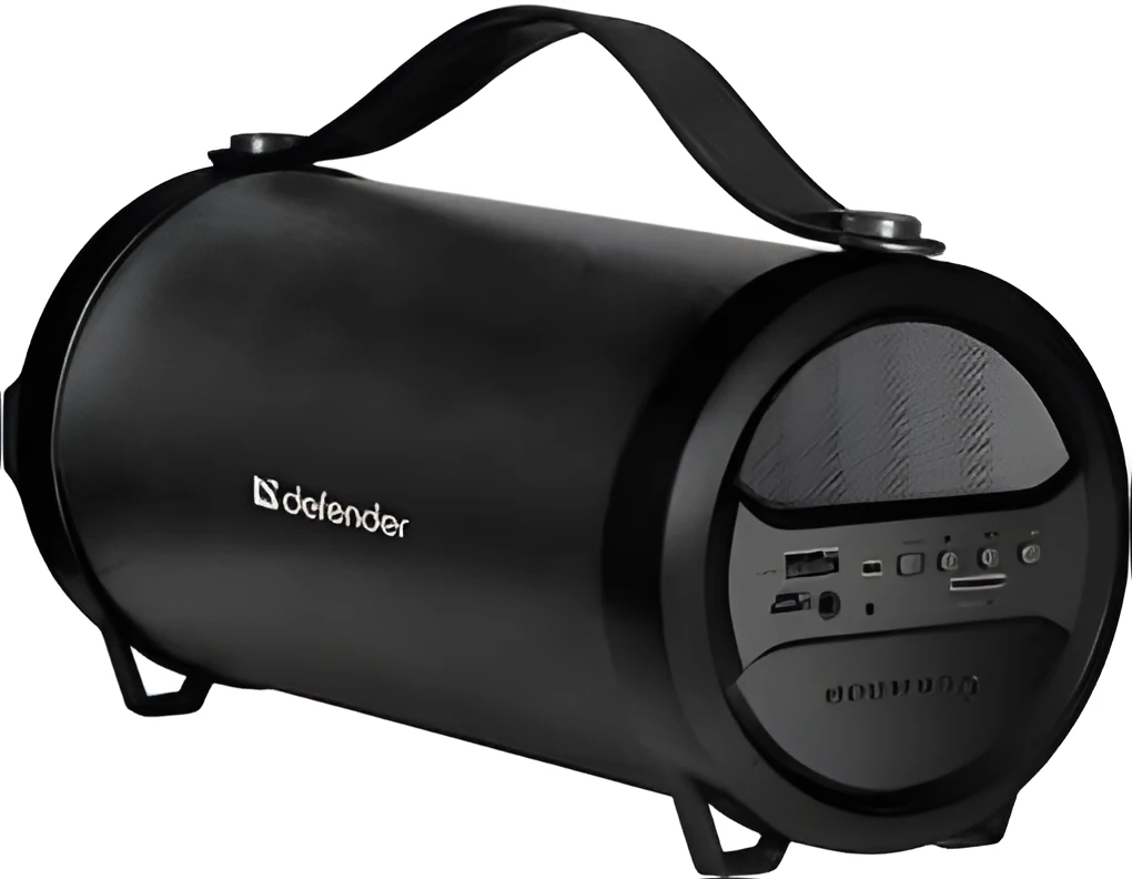Głośnik przenośny Defender G24 Bluetooth/FM/TF/USB 10W Czarny (65124)
