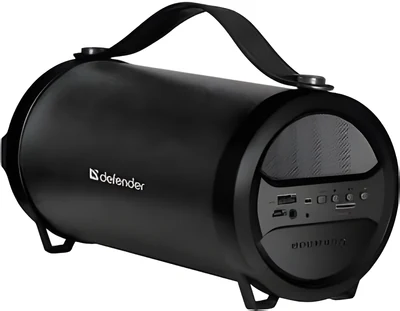 Głośnik przenośny Defender G24 Bluetooth/FM/TF/USB 10W Czarny (65124)