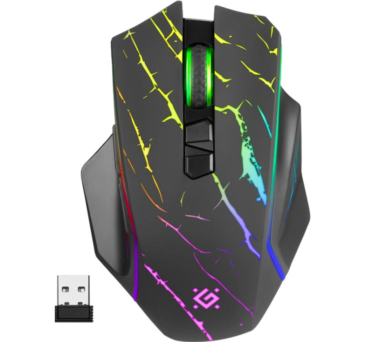 Mysz bezprzewodowa Defender GM-503 Uran Optic RF RGB