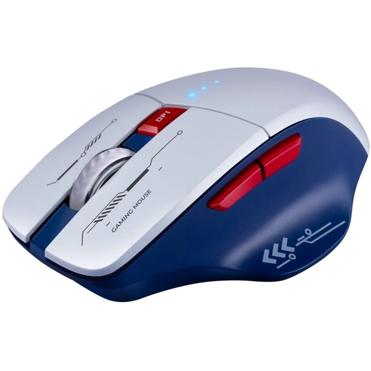 Mysz bezprzewodowa Defender GM-126 TISA RF+BT, optyczna, 1600 dpi, biała