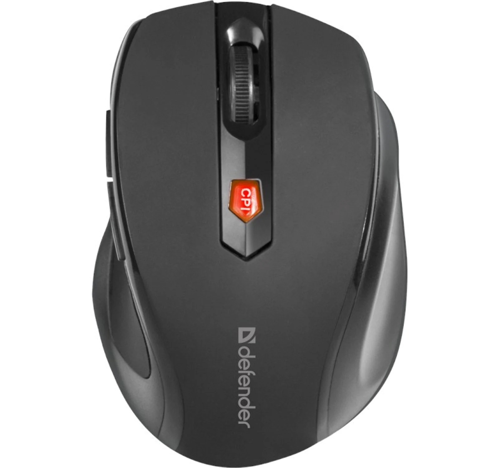 Mysz bezprzewodowa Defender MM-315 RF, czarna, 1600 DPI — zdjęcie 1 z 4