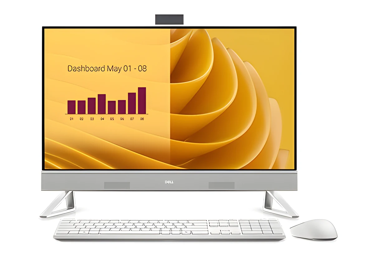 Dell 27 AiO EC27250 Core 7-150U 27.0"FHD Touch IPS 250nits 16GB DDR5 SSD1TB GeForce MX 570A Cam WLAN + BT Backlit Kb W11Pro 3Y ProSupport