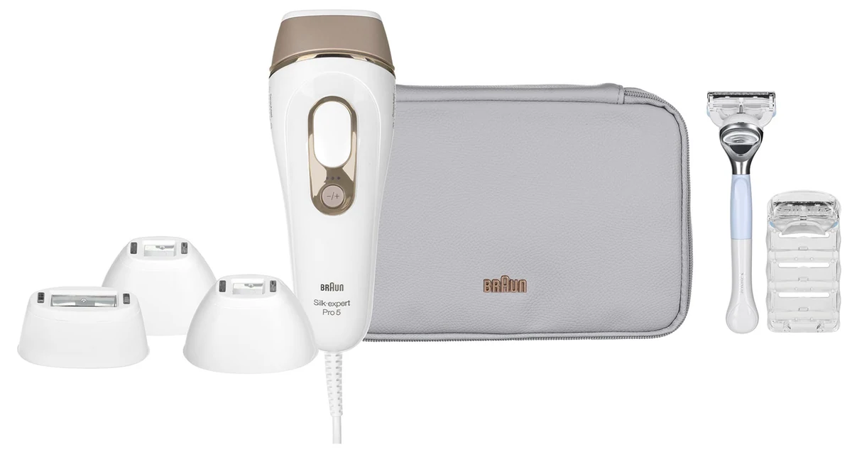 Depilator Braun Silk-expert Pro IPL PL5356 - 10 poziomów intensywności, 400000 błysków