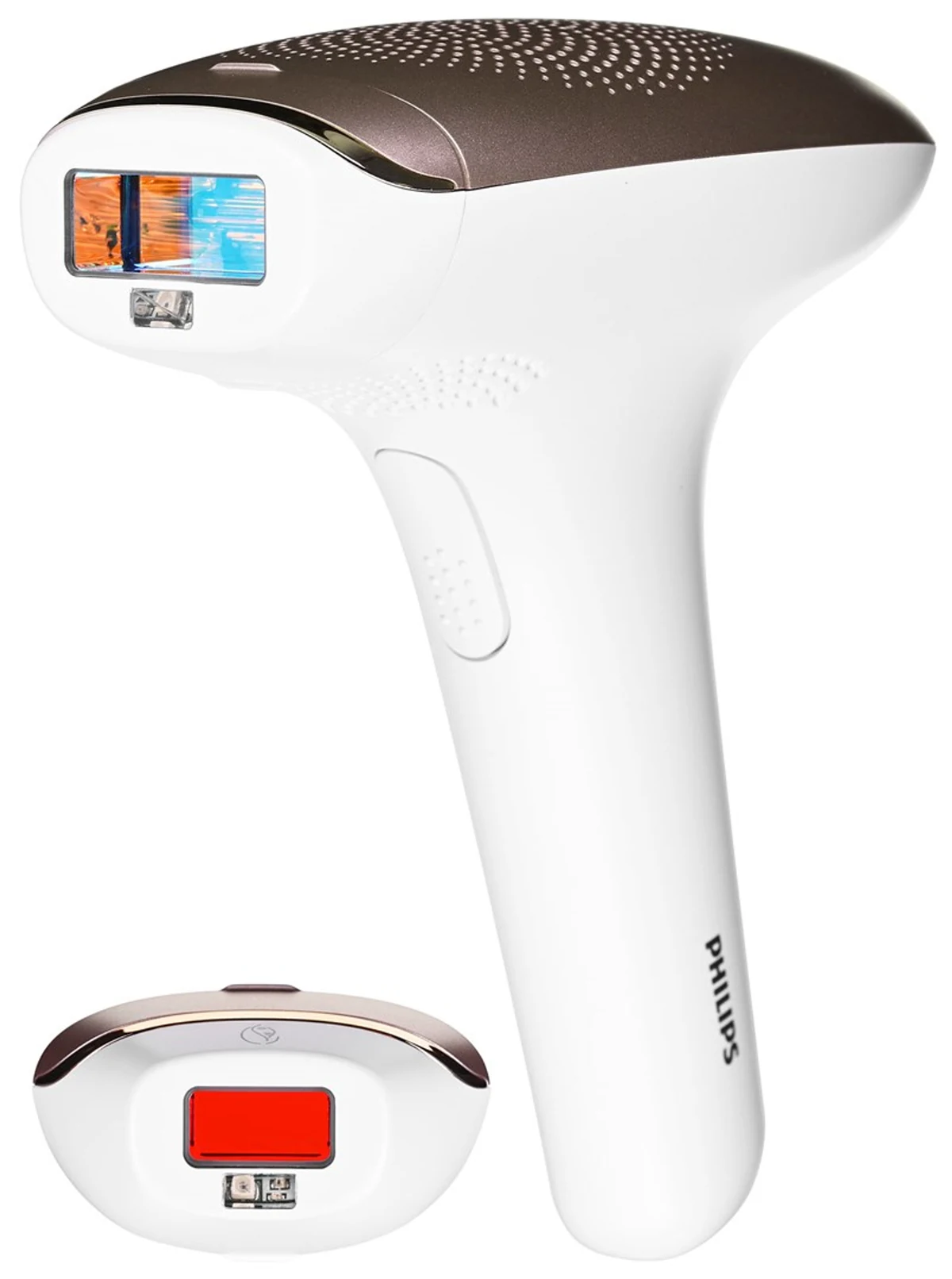 Depilator PHILIPS Lumea Advanced SC1997/00 + 2 nasadki - 5 poziomów intensywności, UV filtr