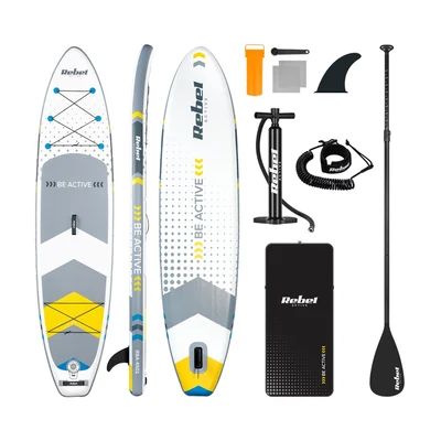 Pompowana deska SUP REBEL ACTIVE 350x81x15 cm, biała