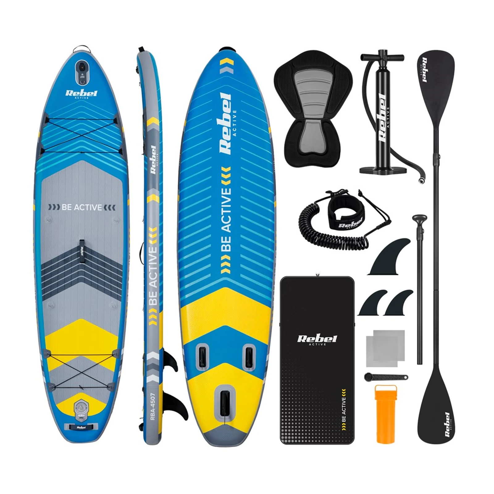 Deska SUP REBEL ACTIVE RBA-4507 - niebieska — zdjęcie 1 z 7